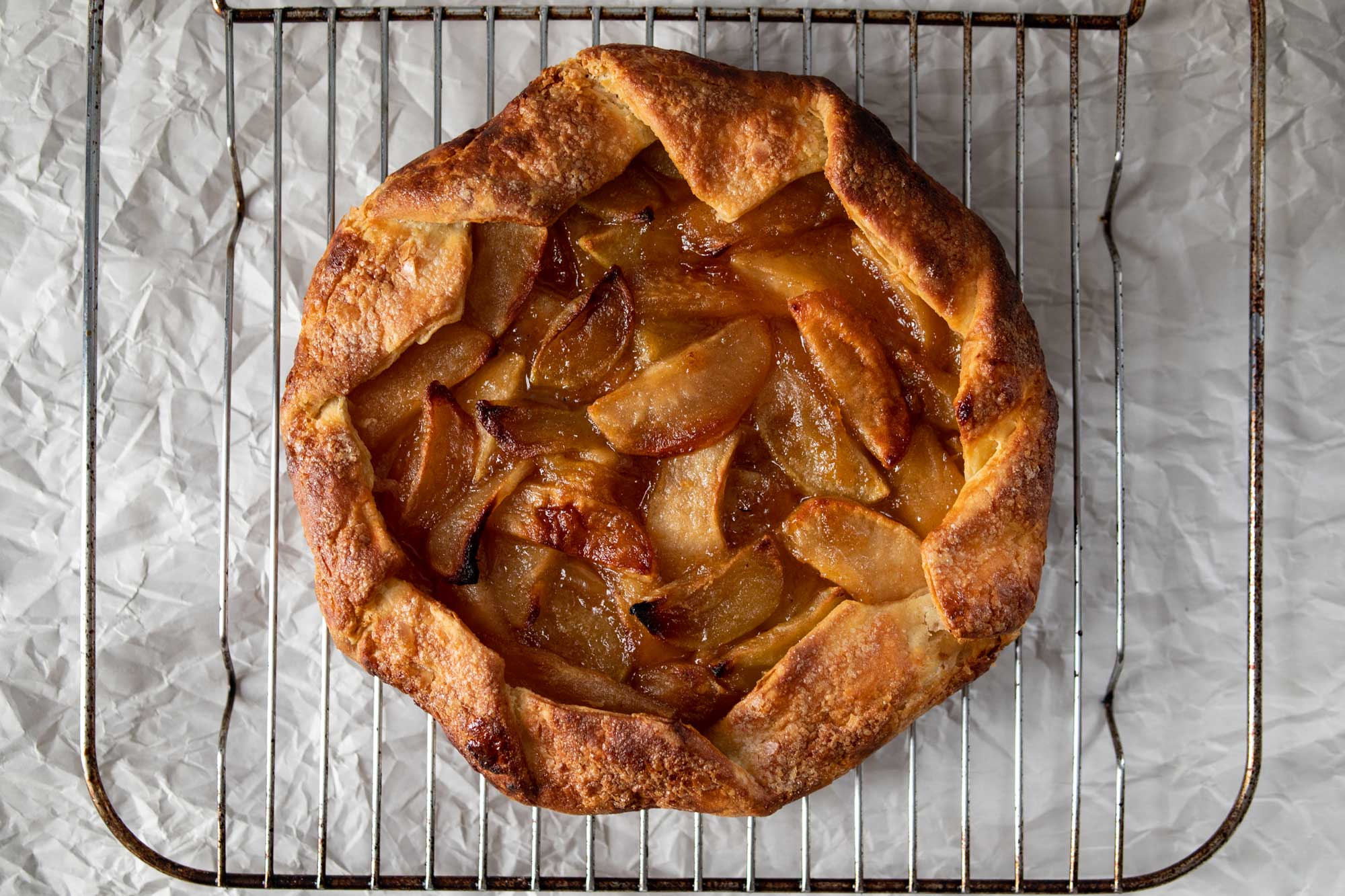 Ginger Apple Galette | the Sunday Baker