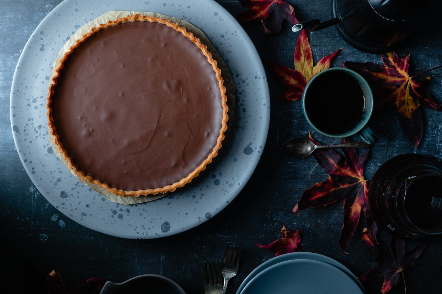 Tarte au Chocolat French Chocolate Tart the Sunday Baker
